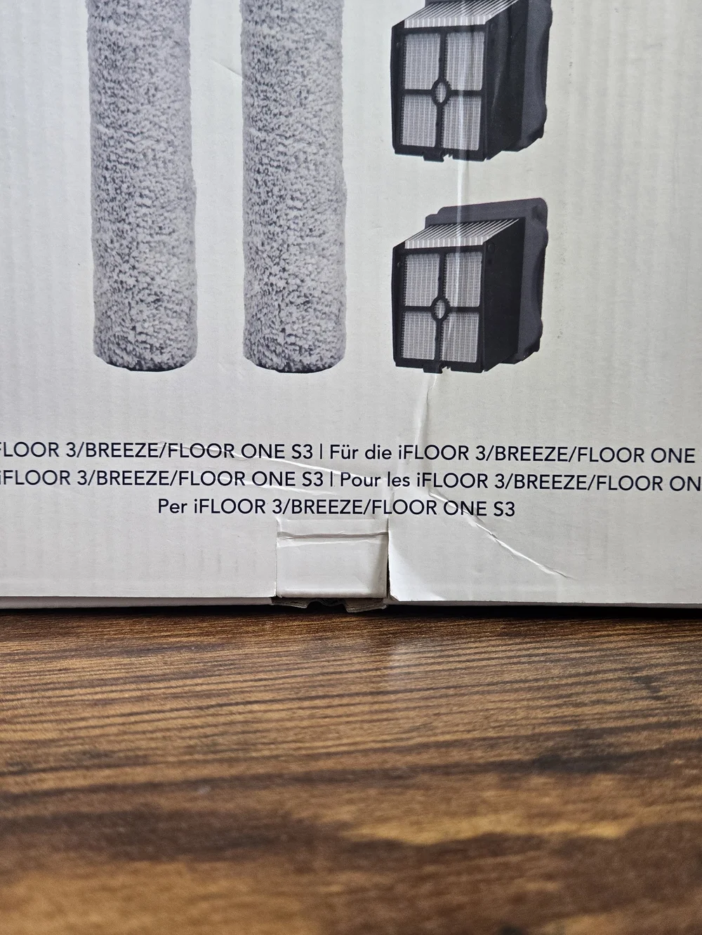 Gray Dry Filter & Brush Roller Replacement